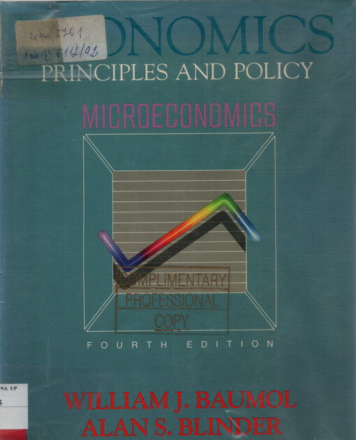 Economics : principles and policy : microeconomics
