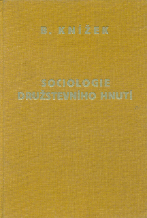 Sociologie družstevního hnutí