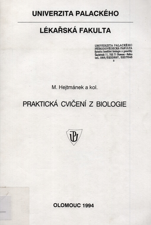 Praktická cvičení z biologie