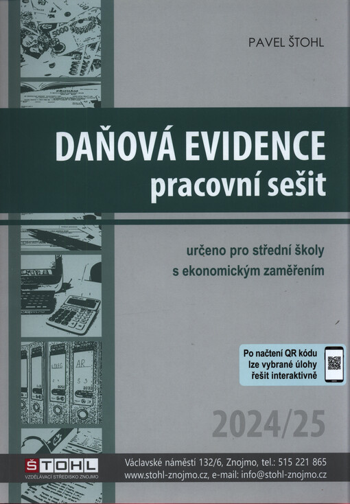 Daňová evidence : pracovní sešit : dle právního stavu k 1.1.2024