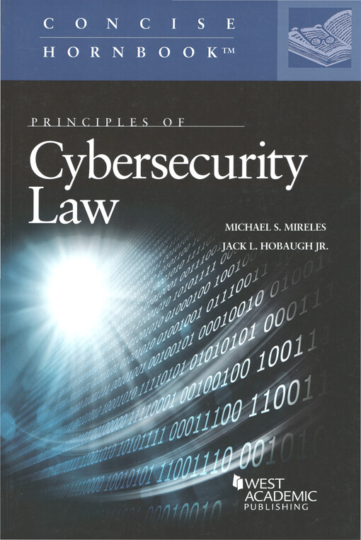 Principles of cybersecurity law
