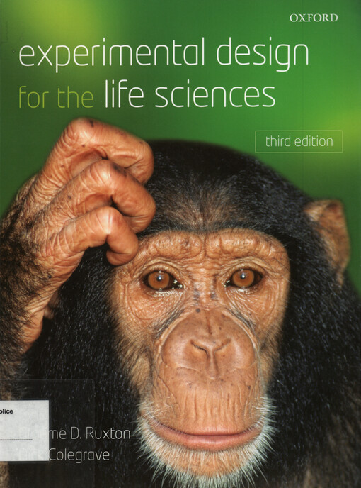 Experimental design for the life sciences