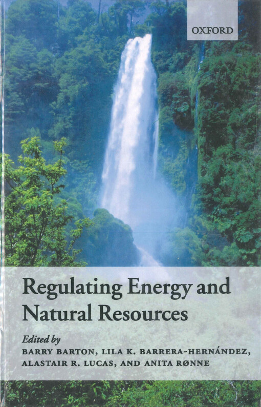 Regulating energy and natural resources