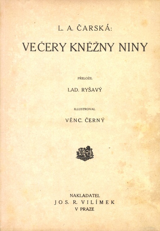 Večery kněžny Niny