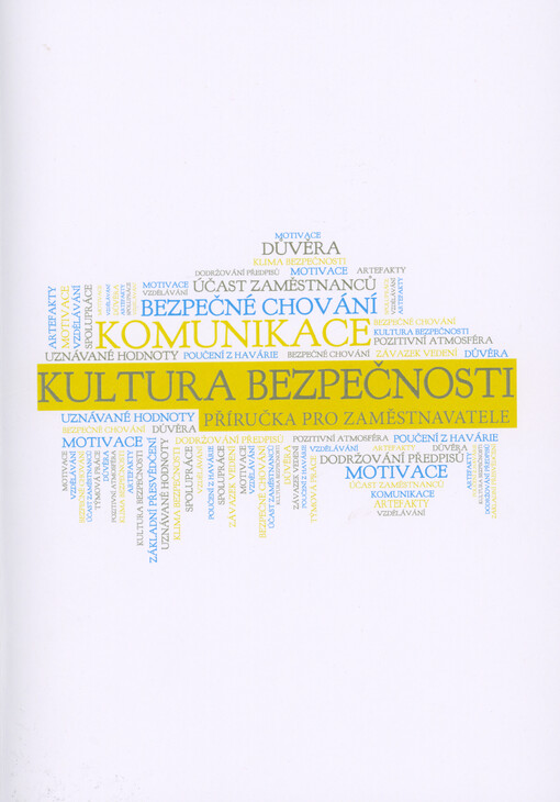 Kultura bezpečnosti : příručka pro zaměstnavatele