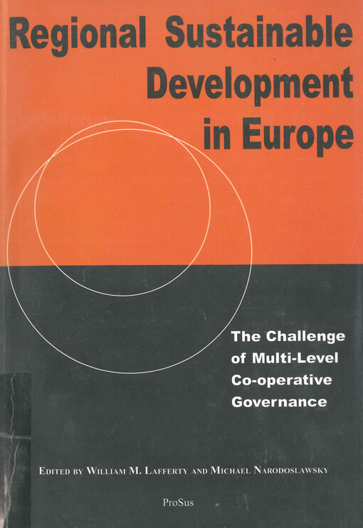 Regional sustainable development in Europe : the challenge of multi-level co-operative governance