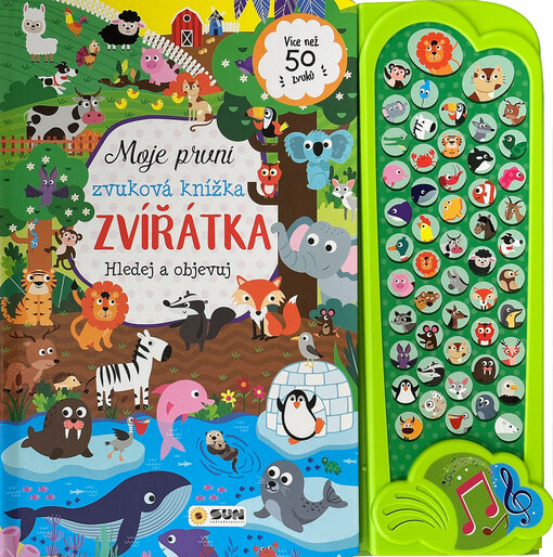 Moje první zvuková knížka. Zvířátka