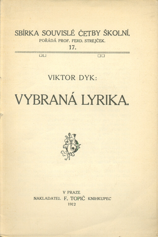 Vybraná lyrika
