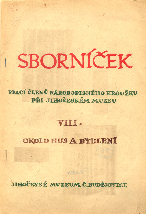 Okolo hus a bydlení