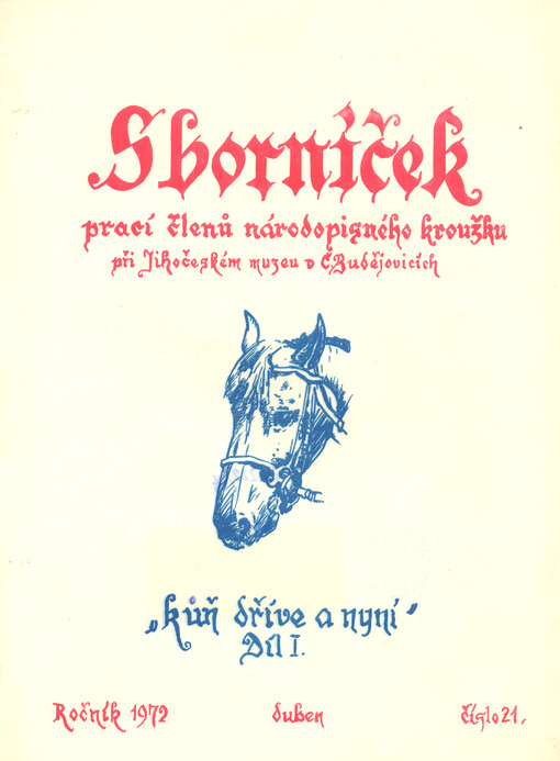 Kůň dříve a nyní. Díl 1.