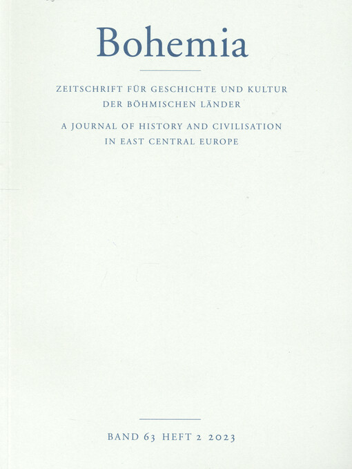 Bohemia : Jahrbuch des Collegium Carolinum