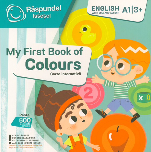 My first book of colours : carte interactivă