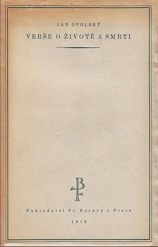 Verše o životě a smrti