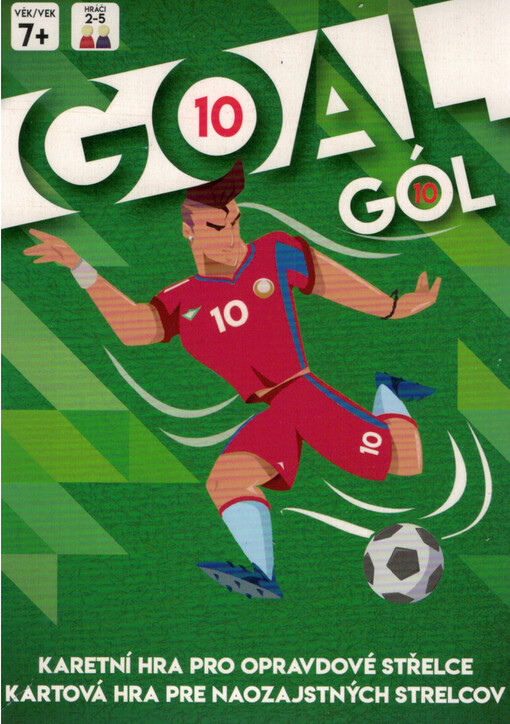 Gól 10 : karetní hra pro opravdové střelce = kartová hra pre naozajstných strelcov