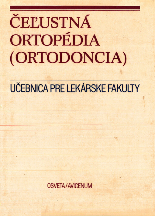 Čeľustná ortopédia (ortodoncia)