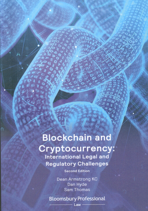 Blockchain and cryptocurrency : international legal and regulatory challenges