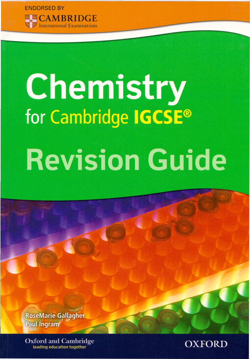 Chemistry for Cambridge IGCSE : revision guide