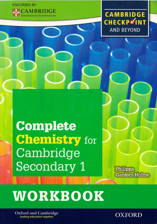 Complete chemistry for Cambridge secondary 1. Workbook