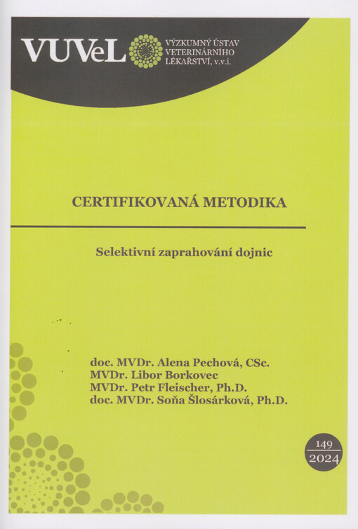 Selektivní zaprahování dojnic