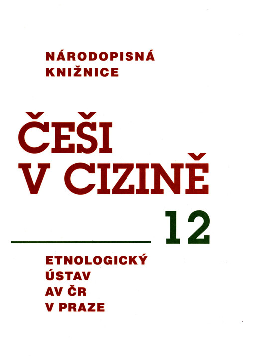 Češi v cizině. 12,