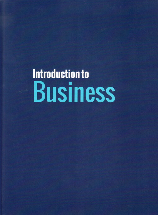 Introduction to business