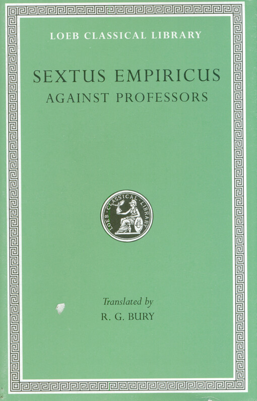 Against the professors