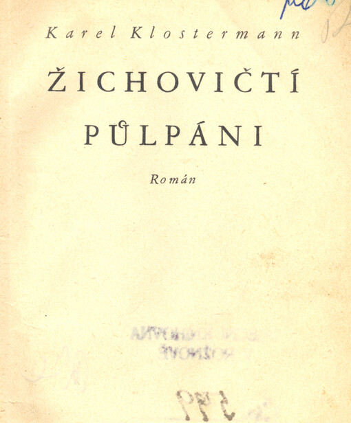 Žichovičtí půlpáni : román