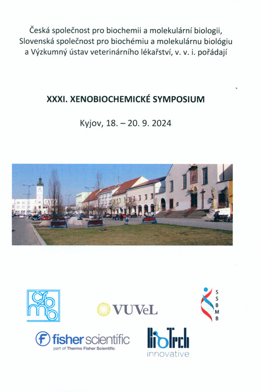 XXXI. xenobiochemické symposium : Kyjov, 18.-20.9.2024