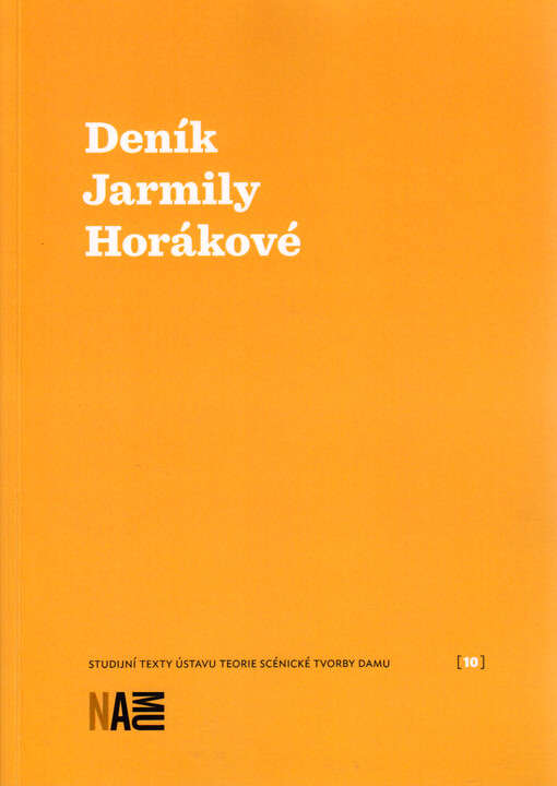 Deník Jarmily Horákové