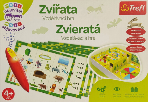 Zvířata : vzdělávací hra = Zvieratá : vzdelávacia hra