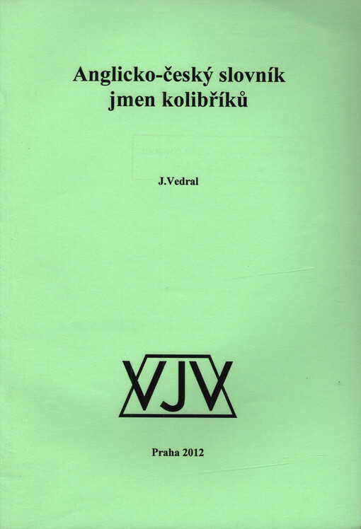 Anglicko-český slovník jmen kolibříků