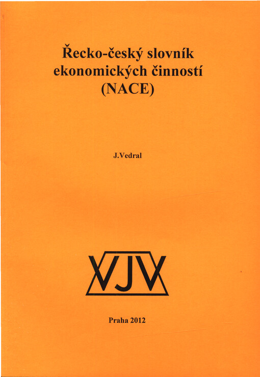 Řecko-český slovník ekonomických činností (NACE)