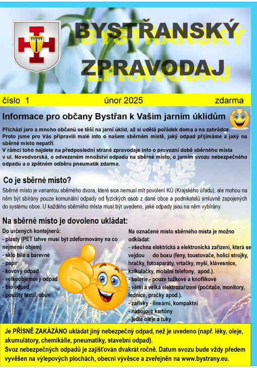 Bystřanský zpravodaj