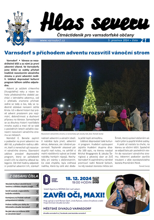 Hlas severu : časopis pro varnsdorfské občany