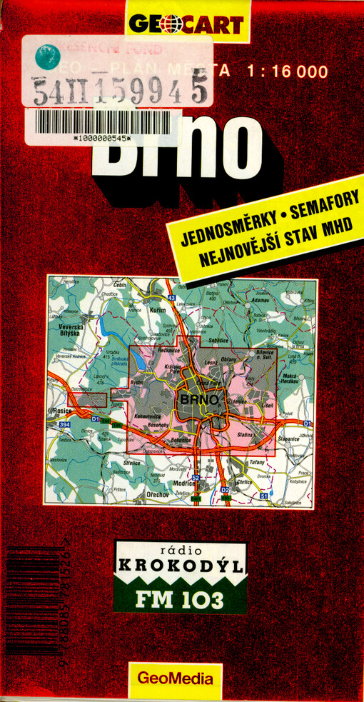 Brno : 1:16 000