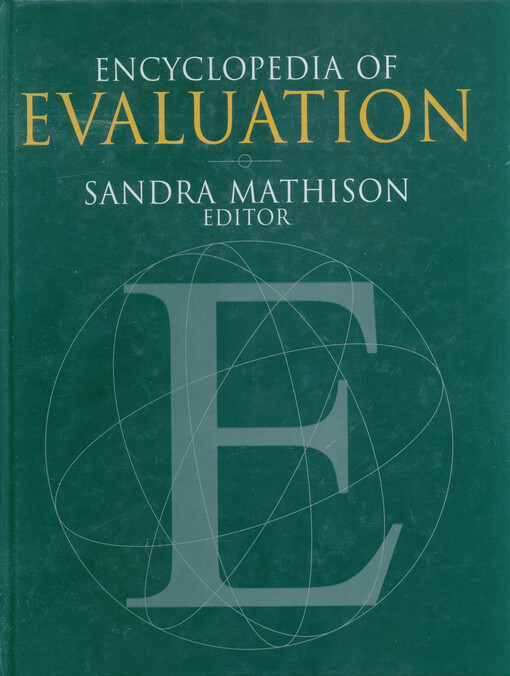 Encyclopedia of evaluation
