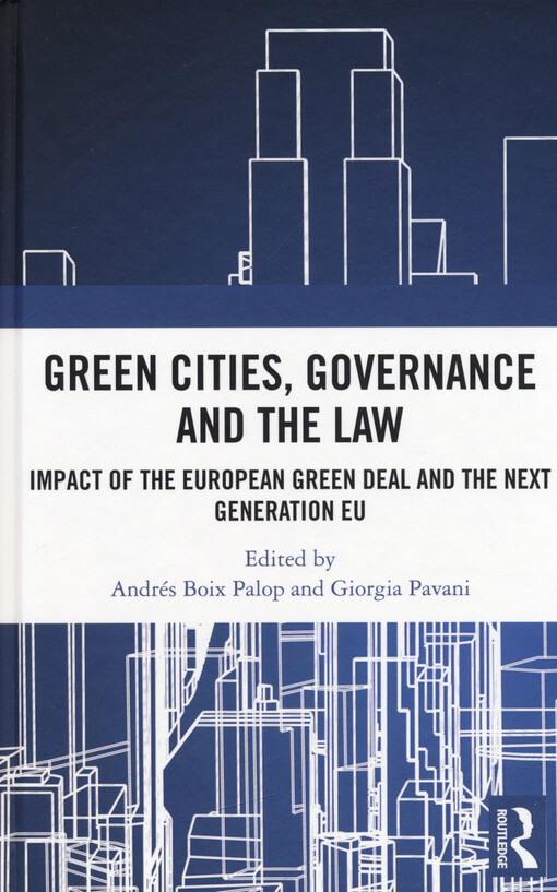 Green cities, governance and the law : impact of the European green deal and the next generation EU