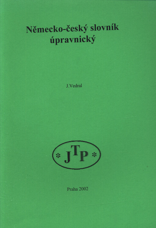 Německo-český slovník úpravnický