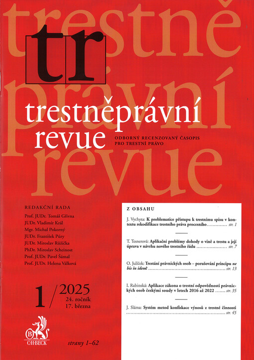 Trestněprávní revue