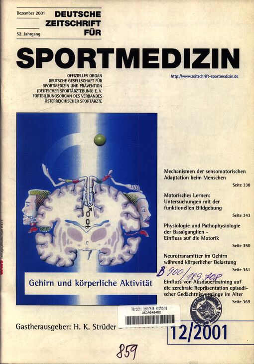 Deutsche Zeitschrift für Sportmedizin