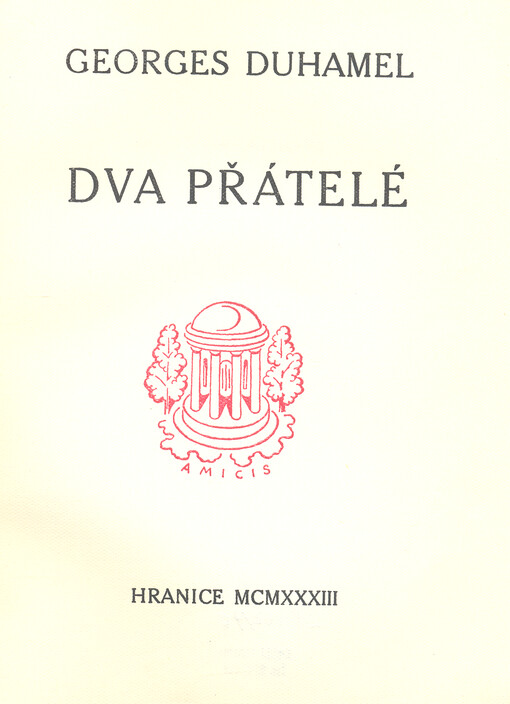 Dva přátelé