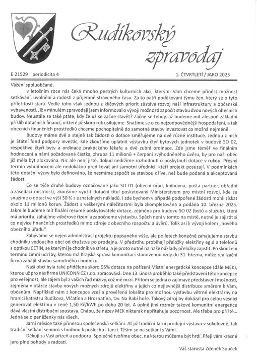 Rudíkovský zpravodaj