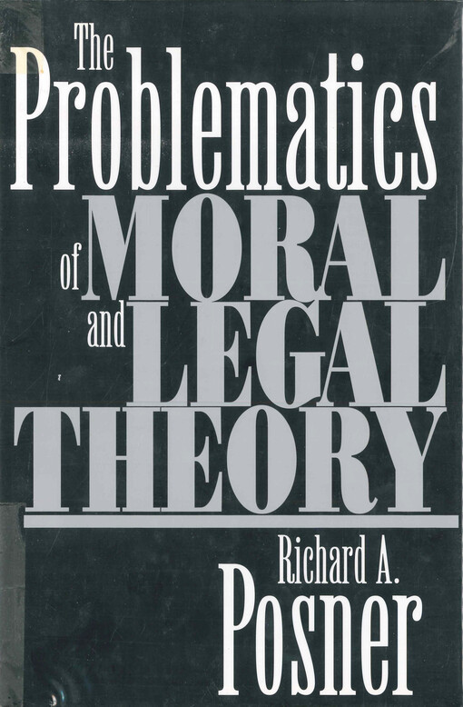 The problematics of moral and legal theory