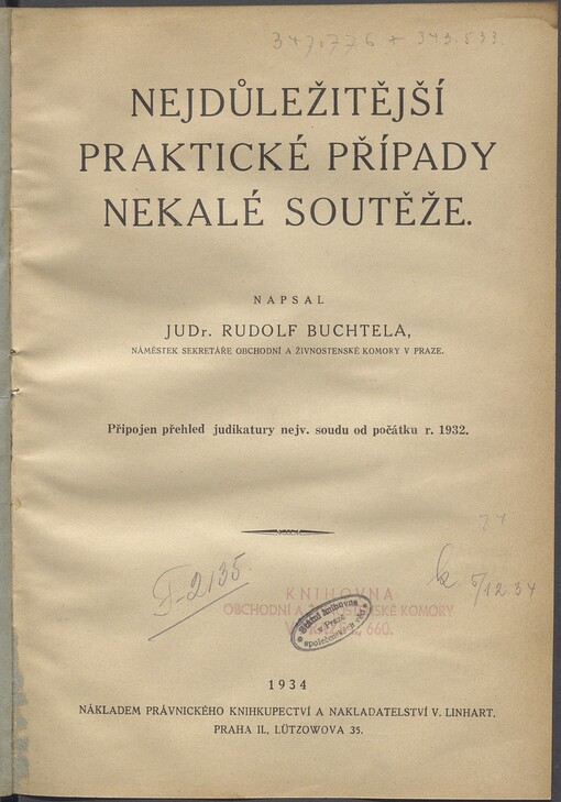 Nejdůležitější praktické případy nekalé soutěže