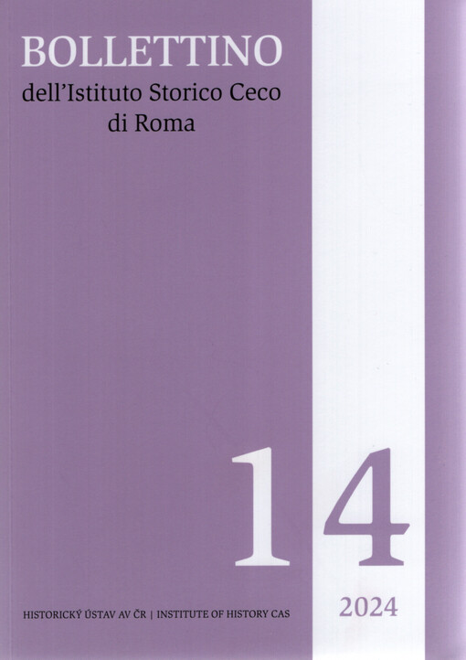 Bollettino dell'Istituto storico ceco di Roma. Numero 14