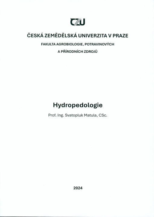 Hydropedologie