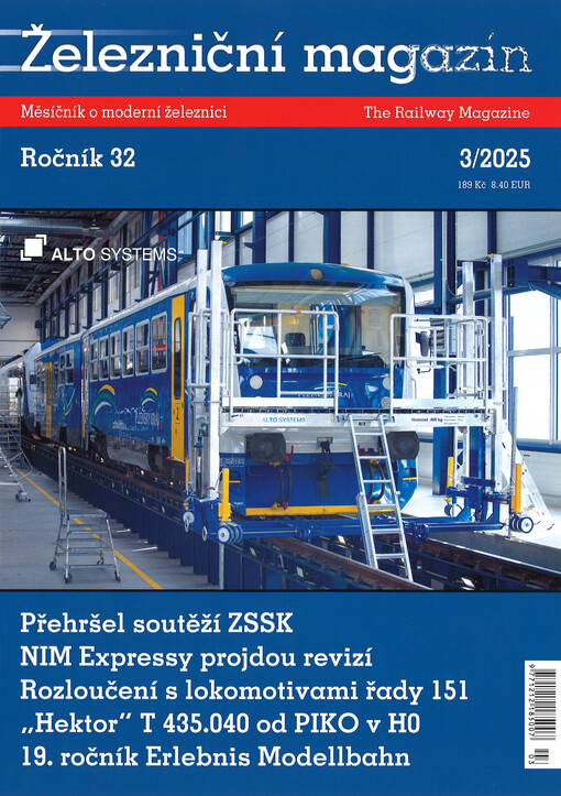 Železniční magazín : měsíčník o skutečné a modelové železnici