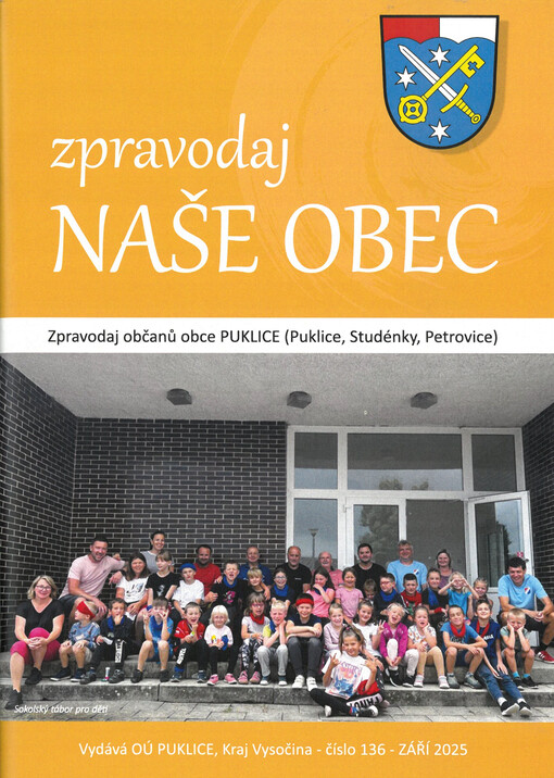 Naše obec : zpravodaj pro občany Puklic, Studének a Petrovic