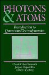 Photons and atoms : introduction to quantum electrodynamics
