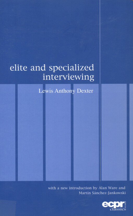 Elite and specialized interviewing